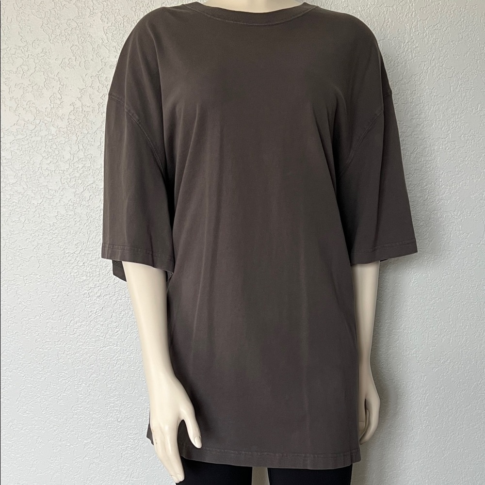 Duluth Trading Co Longtail Men’s Gray T-Shirt XL Soft 100% Cotton Tee